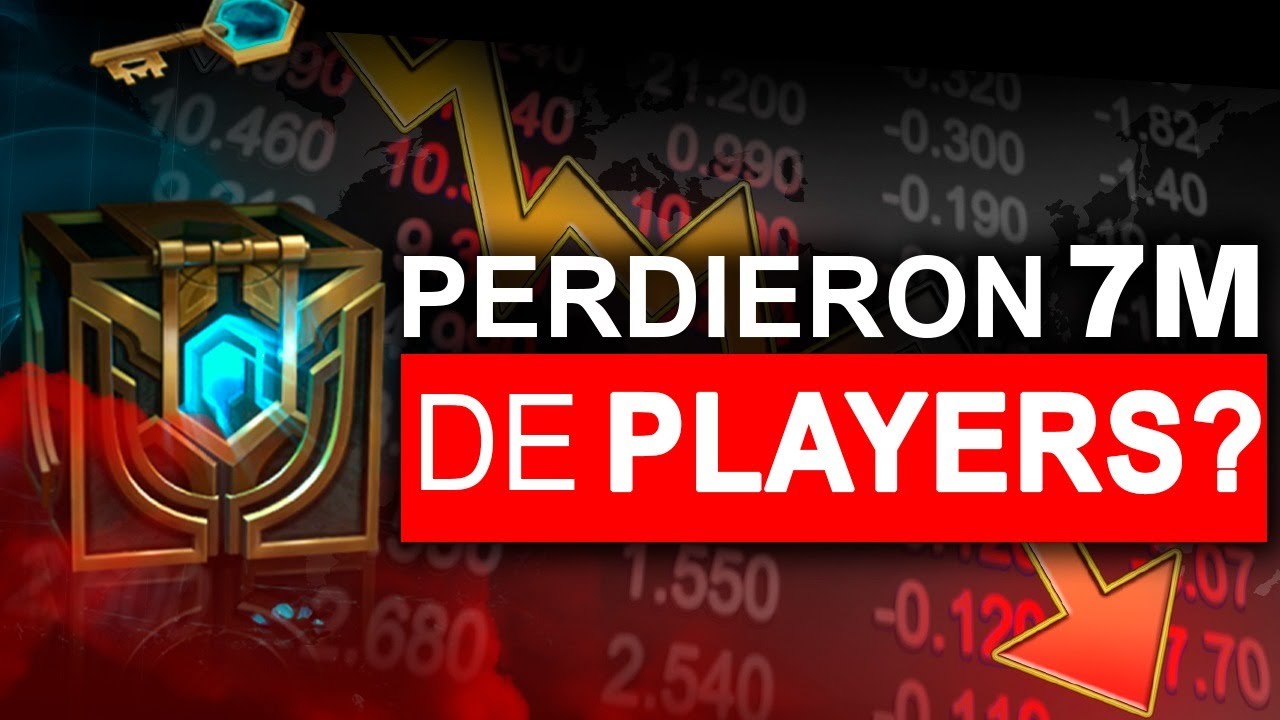 ES MENTIRA!! Riot NO ha perdido 7 MILLONES de jugadores por las CAJAS