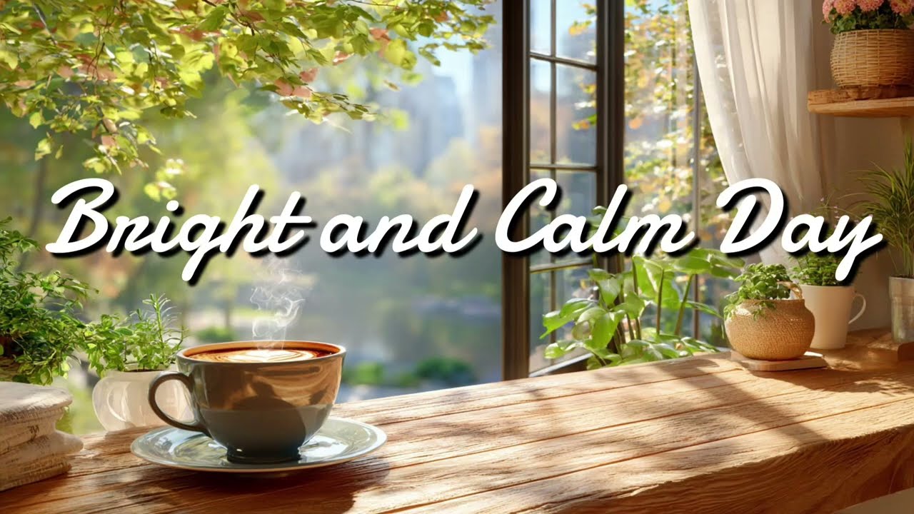 Soft Morning Light Peaceful Piano  & Cafe Ambience｜Healing Music for a Gentle Start