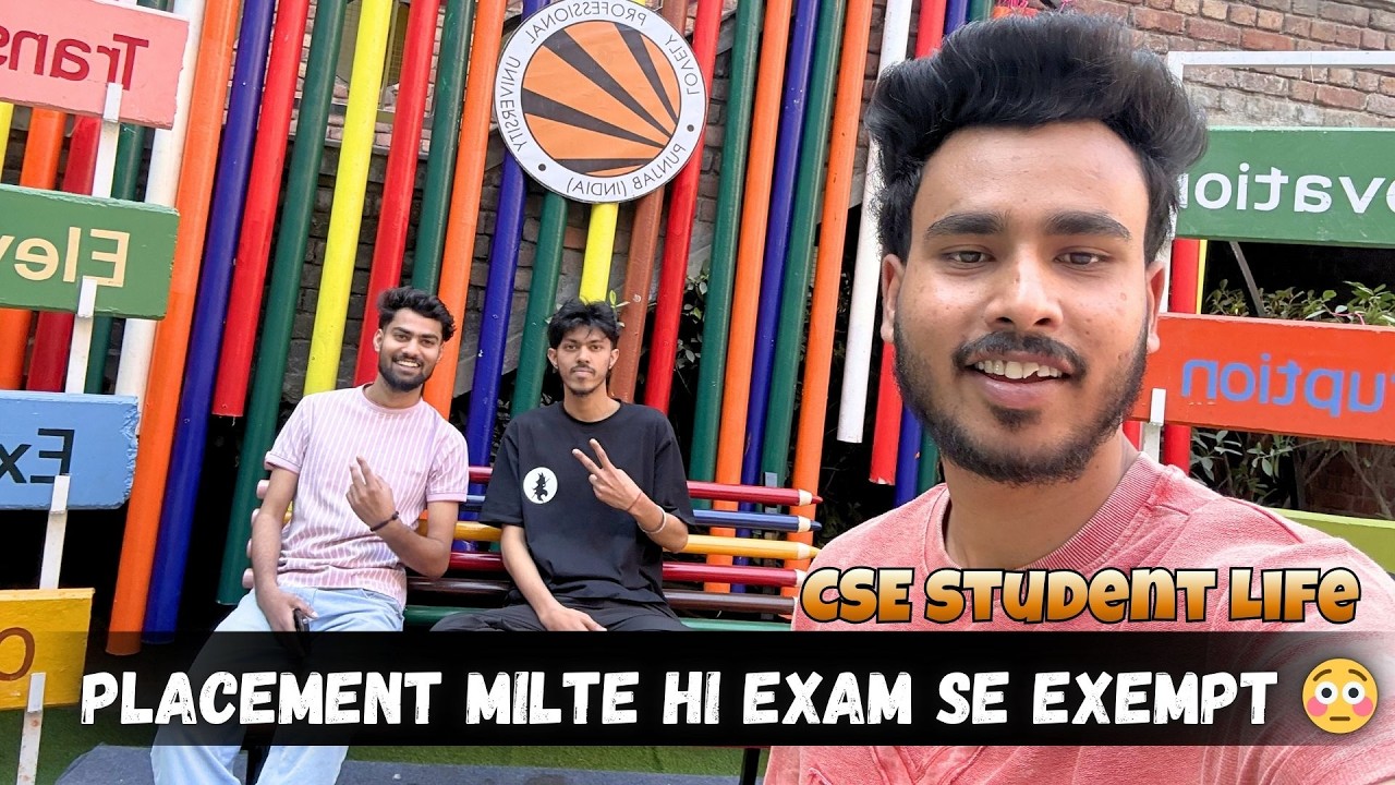 Can You Skip End Term Exams After Placement? My Real Engineering College Experience