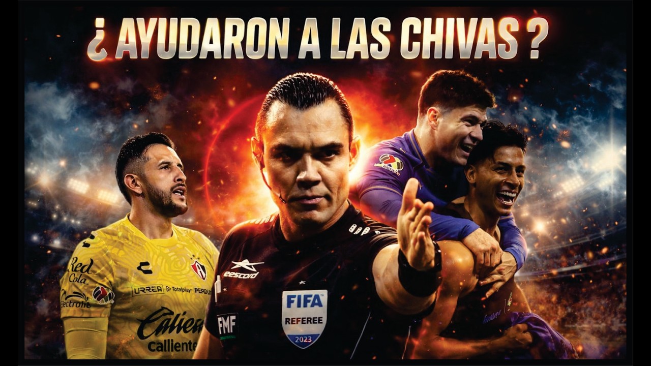 ¿ AYUDA ARBITRAL A LAS CHIVAS ?
