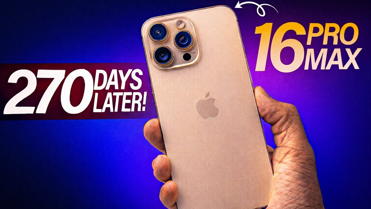 iPhone 16 Pro Max 270 Days BGMI Review 2026🔥120FPS, Heating & Battery Test | Still Beast For Gaming?