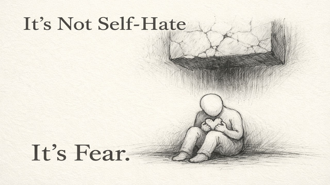 You Don’t Hate Yourself — You Fear Disappointment!