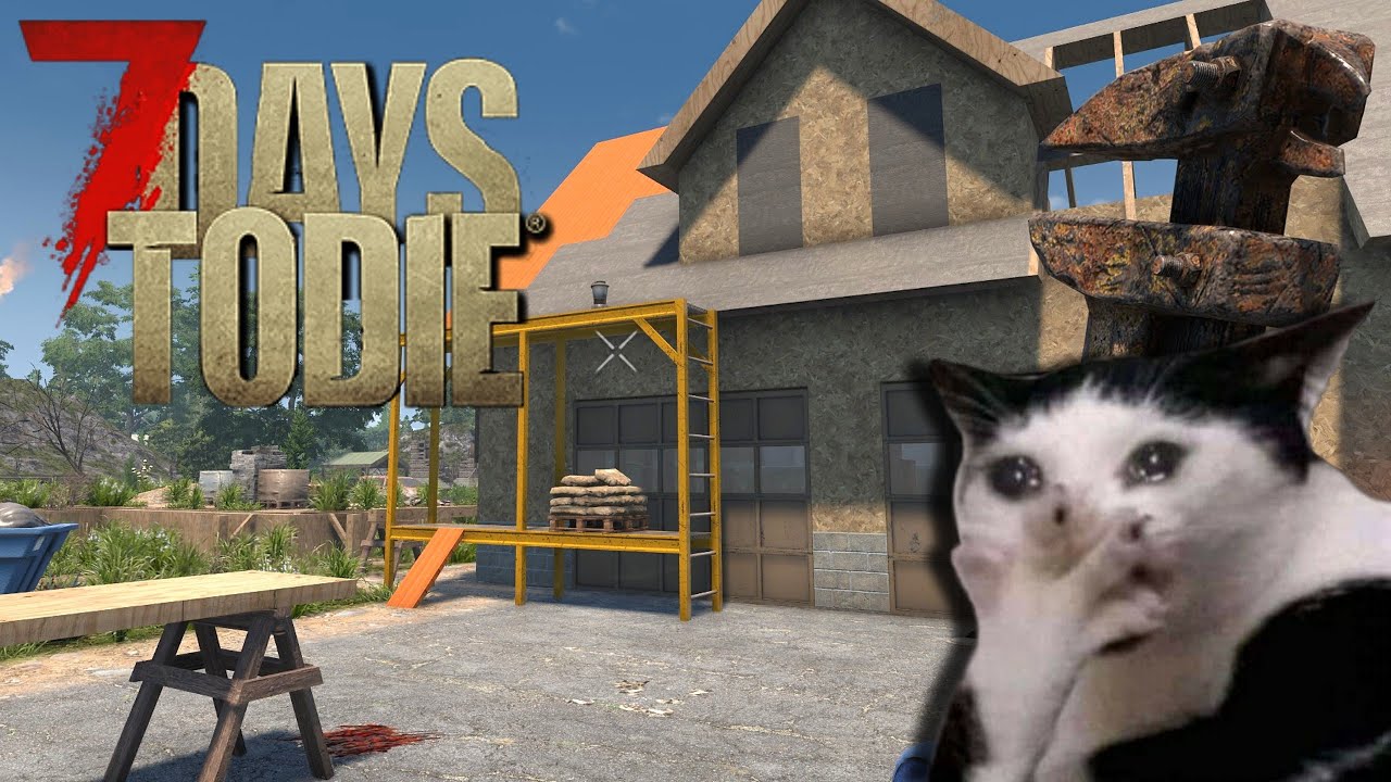 Пытаемся Выжить 7 days to die!! Продолжаем Обходить Все Дома 2.5