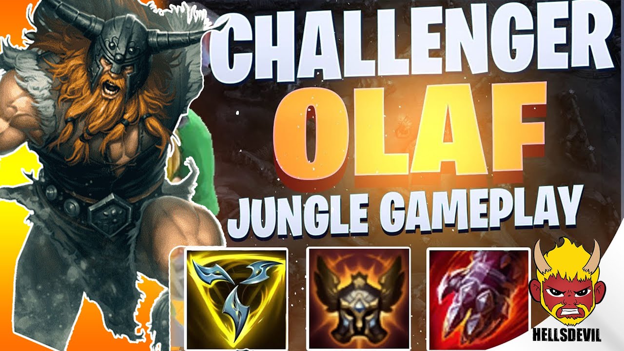 WILD RIFT | HOW TO JUNGLE OLAF | Challenger Olaf Gameplay | Guide & Build