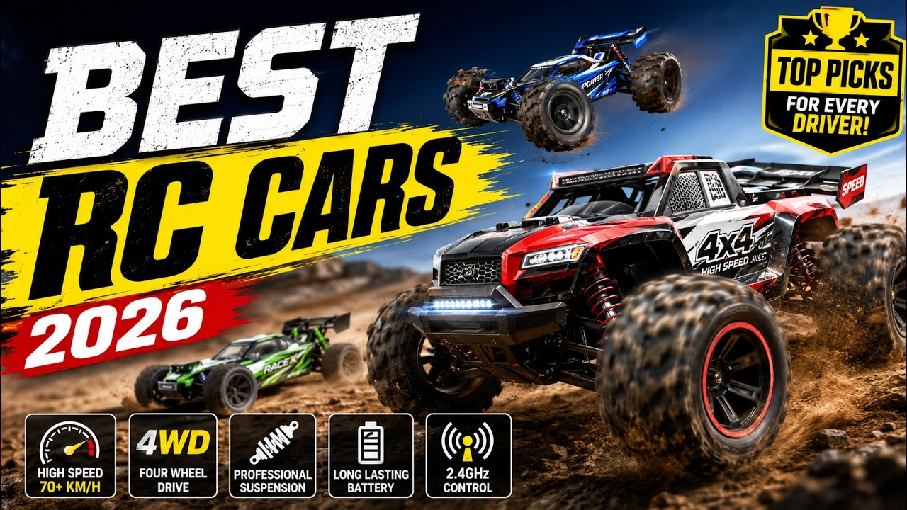 Best RC Cars 2026 | Top 5 High-Speed Off-Road RC Trucks