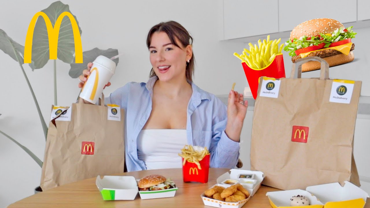 Mega MCDONALDS MUKBANG  🍟🍔🍴