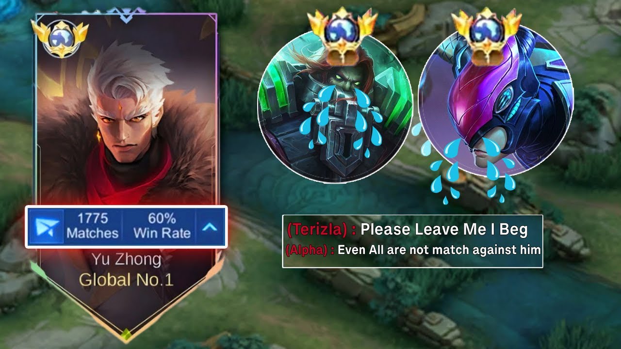 YUZHONG Show's His True Power To Overcome the Aggressive Enemies - MLBB