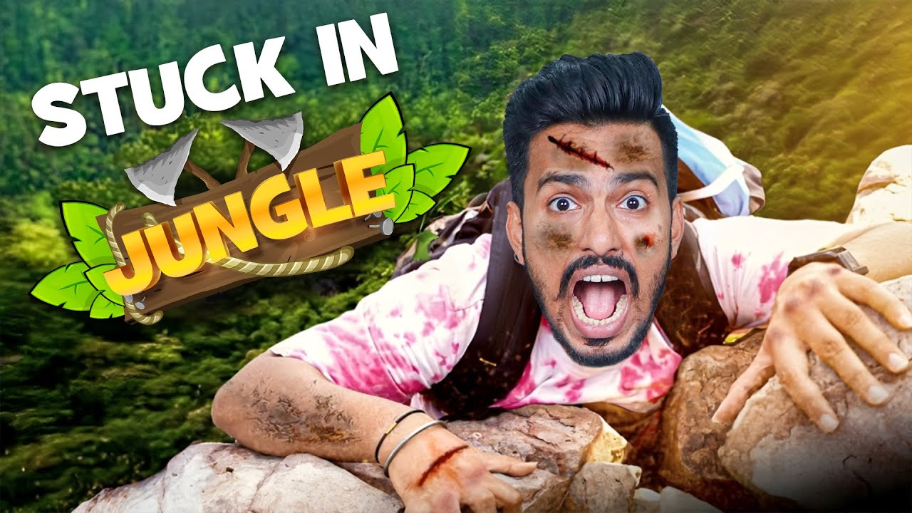 We Survived 24 Hours In Dangerous Jungle!! *scary*