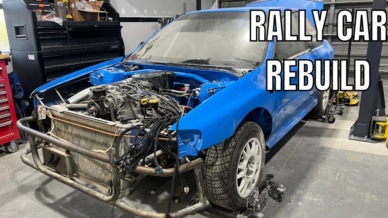 Abandoned GC8 Rally Car Rebuild Begins | 32 Days Until The Event