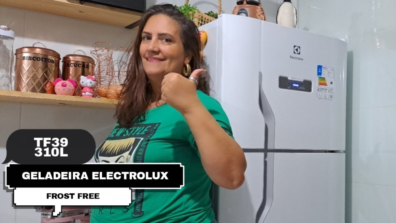 Geladeira Electrolux TF39 Frost free 310L