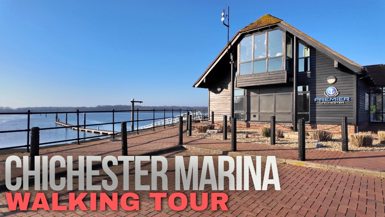 Chichester Marina Walking Tour - Is This the Most Peaceful Marina in England?