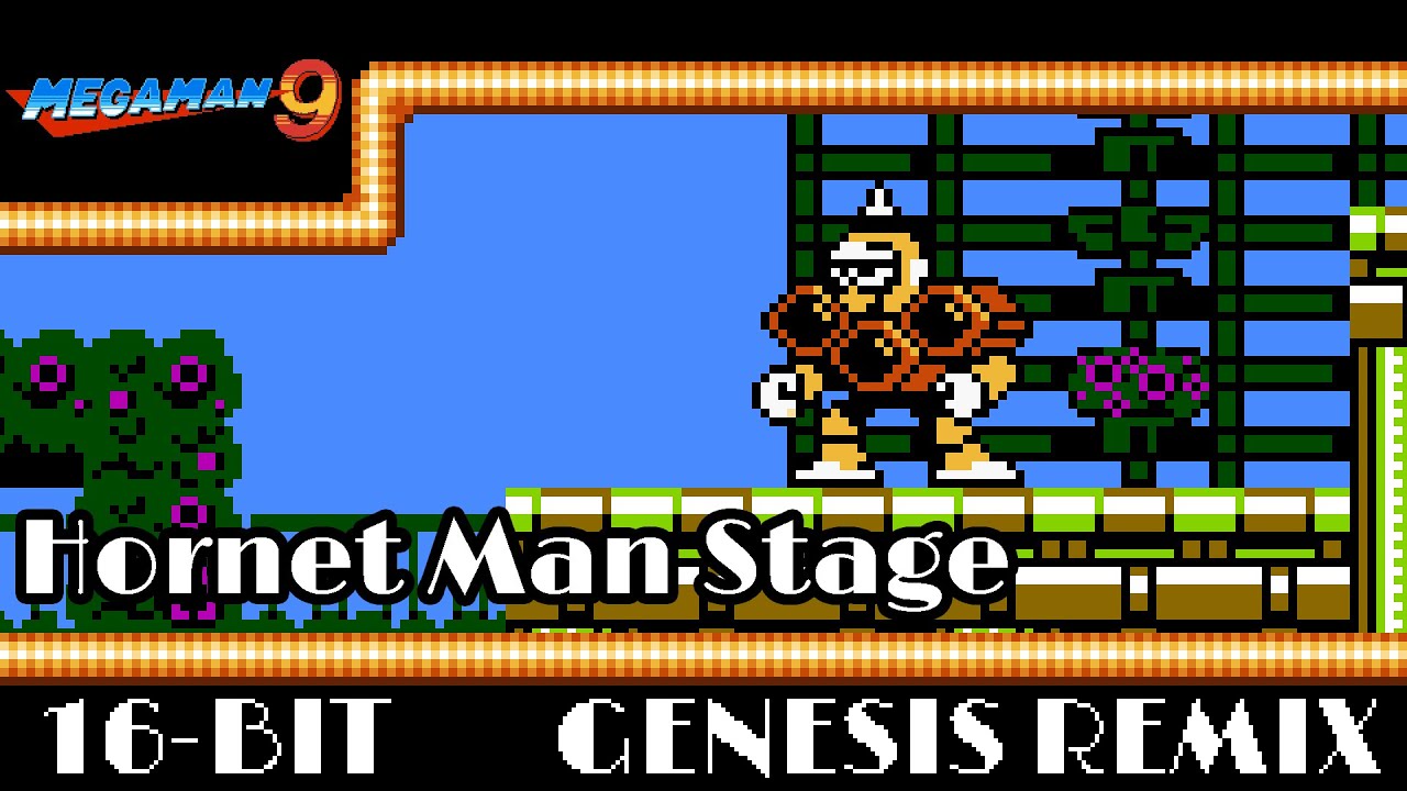 [16-Bit;Genesis]Hornet Man Stage - Mega Man 9