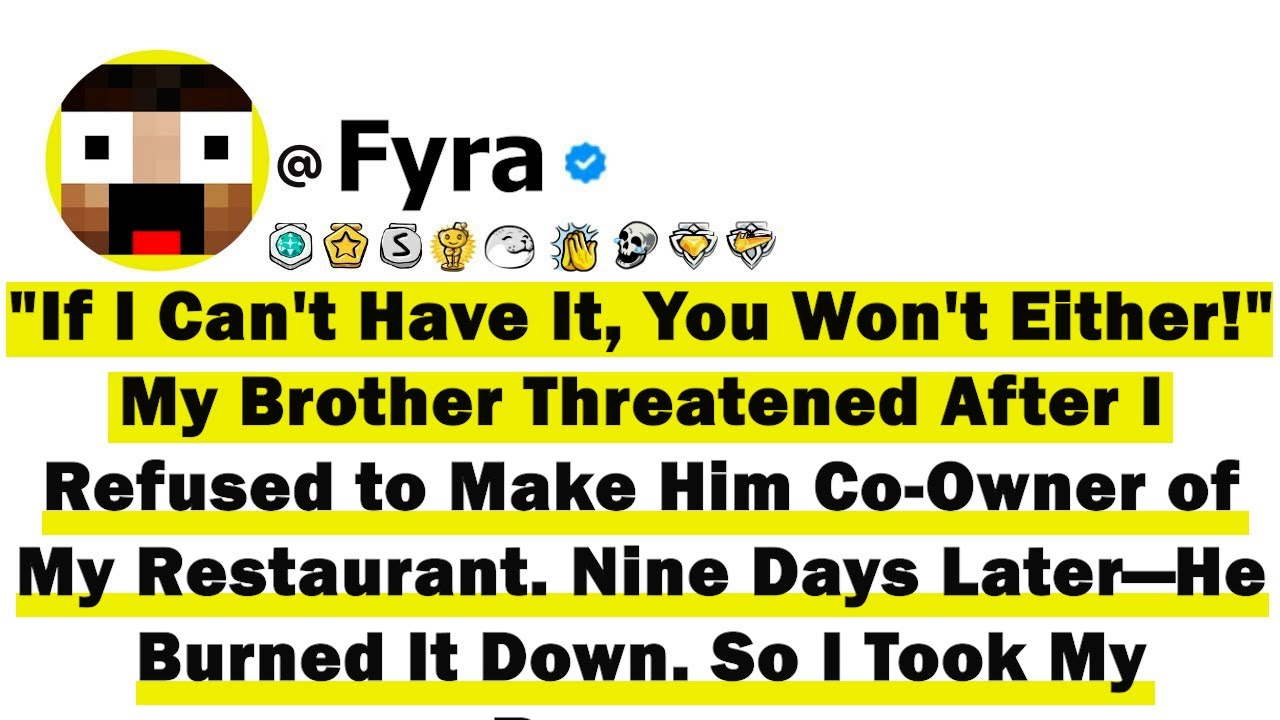 "If I Can't Have It, You Won't Either!" My Bro Threatened After I Refused to Make Him Co-Owner Of My