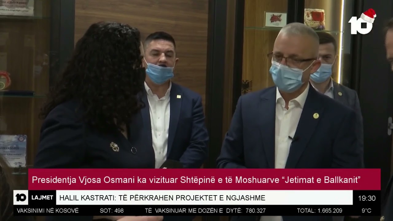 Presidentja Vjosa Osmani ka vizituar Shtëpinë e të Moshuarve “Jetimat e Ballkanit”