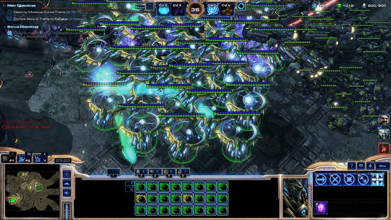 StarCraft 2 Co-Op Artanis P3 lvl 1000 Tempests!!!