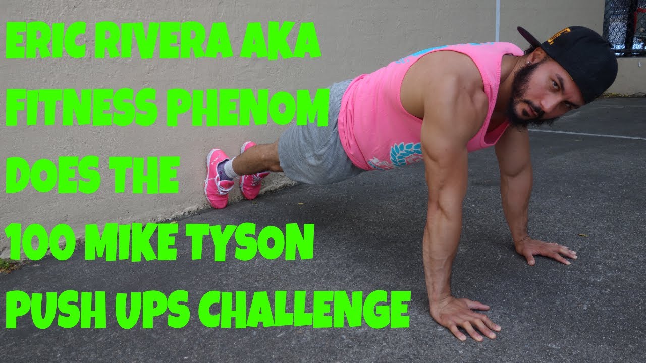 100 Mike Tyson Push Ups - Eric Rivera | That's Good Money