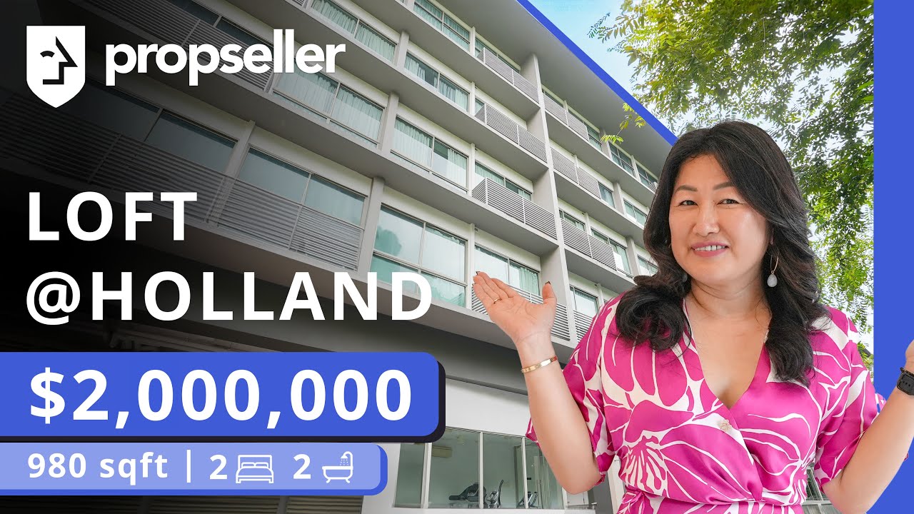 Uncover A Charming Freehold Duplex Penthouse at Loft@Holland | Propseller Property Tours