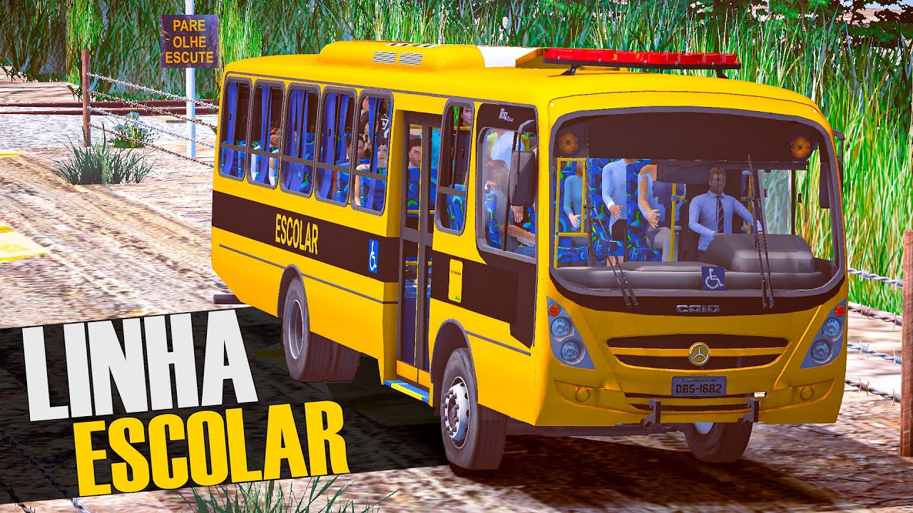 Linha Escolar no Proton Bus Simulator