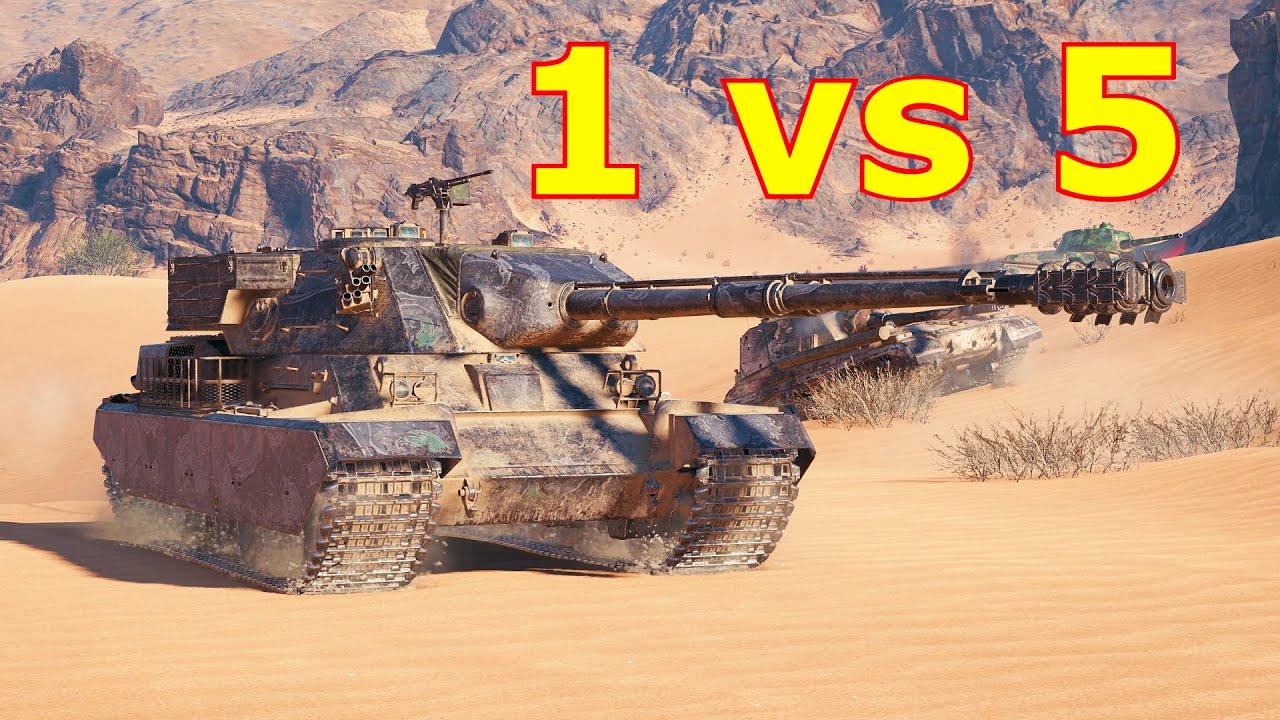 World of Tanks FV230 Canopener - 1 vs 5 – Epic Turnaround.