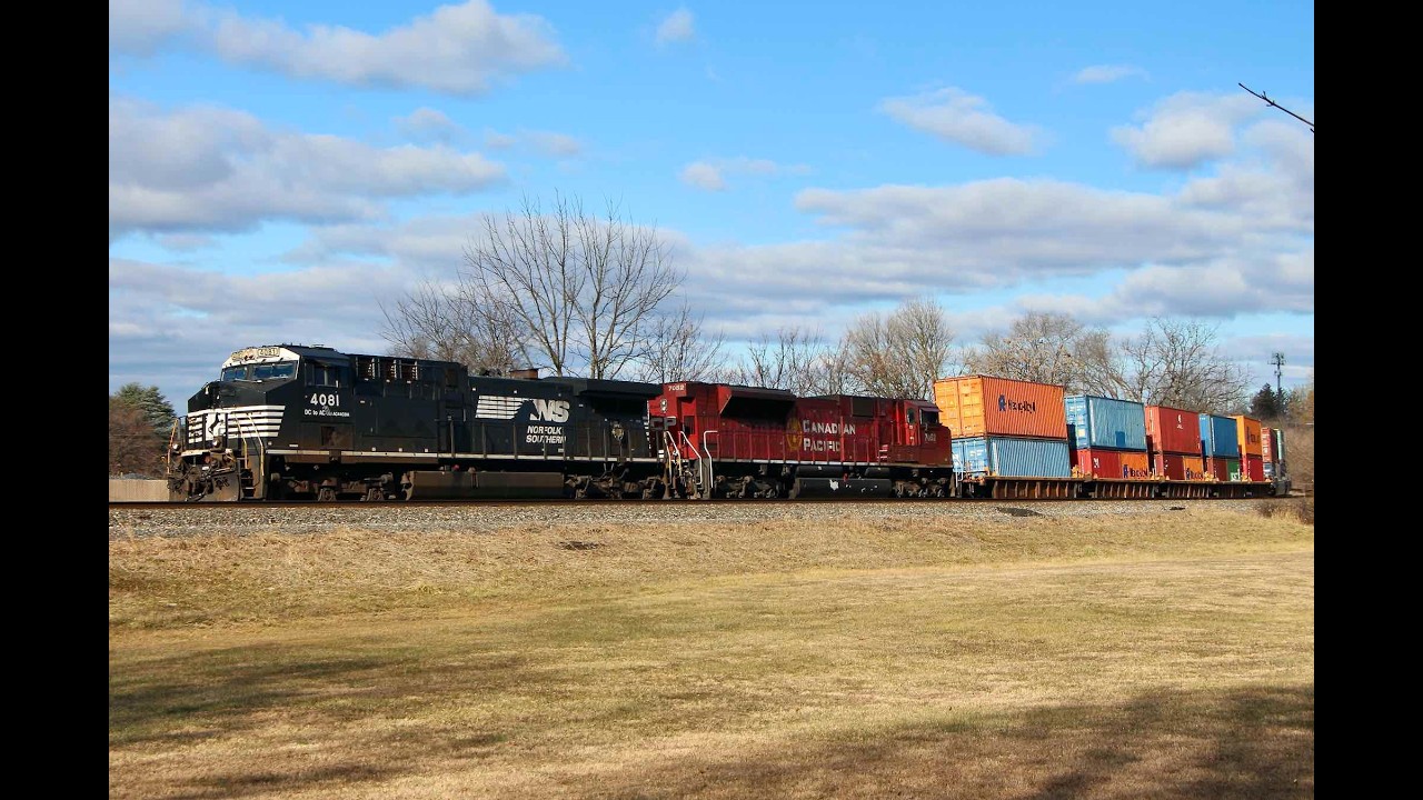 CP SD70ACU trails NS 269 1-15-26