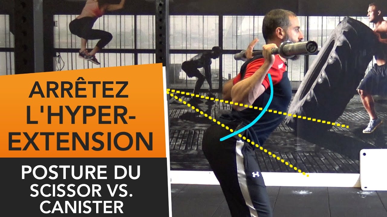 Corriger le Butt Wink et la posture du dos au Squat et au Soulevé de Terre [SCISSOR VS CANISTER]