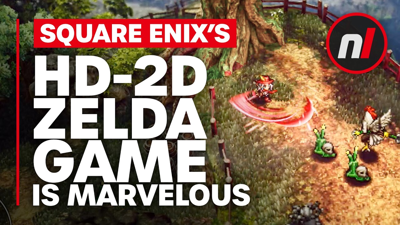 You Should Be Playing Square's HD-2D Zelda Game