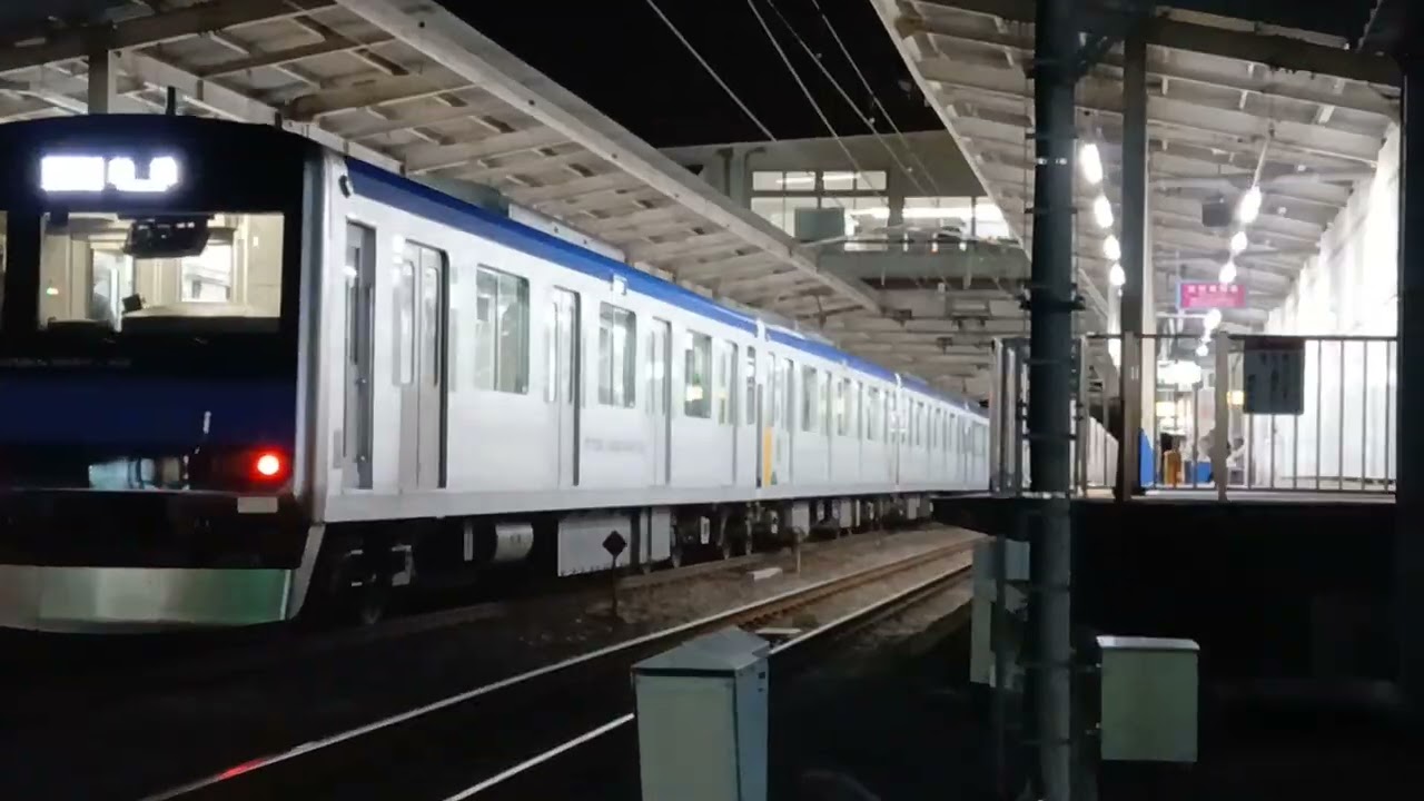 東武アーバンパークライン 60000系[61502F] 5両編成 逆井駅発着する各駅停車船橋行き　2026年1月8日木曜日撮影