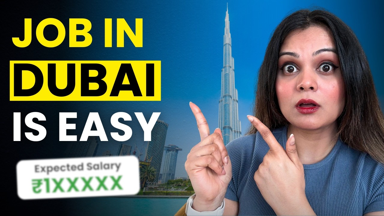 Find a Job in Dubai by Doing This ONE Thing: My Real Job Search Strategy (Hidden Jobs In Dubai)✅