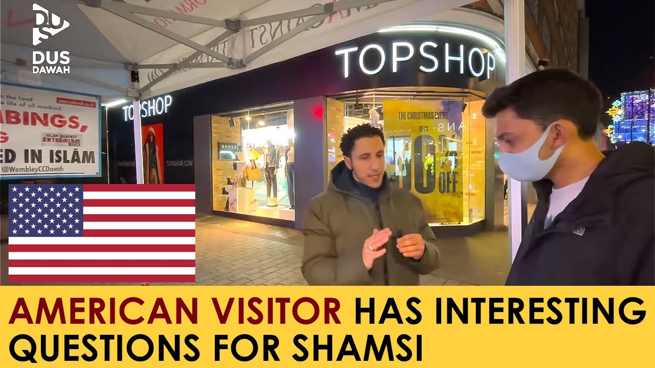 American Visitor Has Interesting Questions For Shamsi | CCDawah