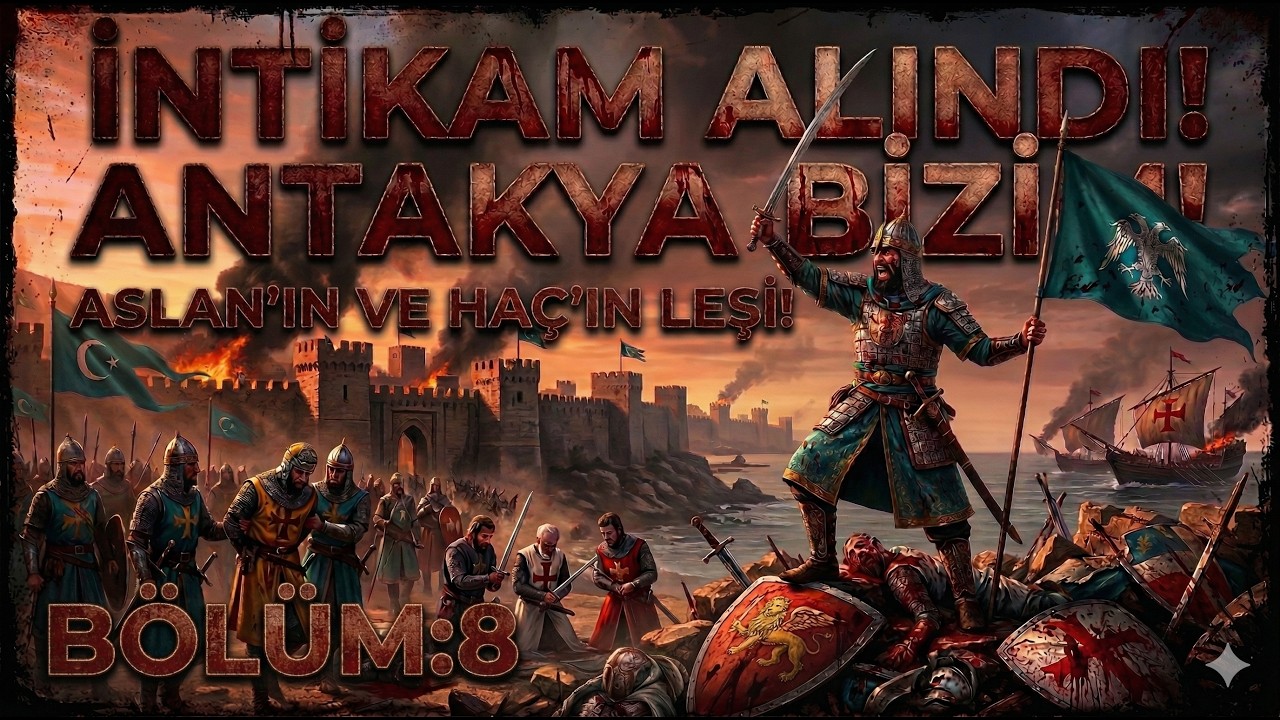 Total War Attila Medieval Kingdoms 1212 AD - Selçuklular / 8 İHANETİN BEDELİ VE ANTAKYA'NIN FETHİ!