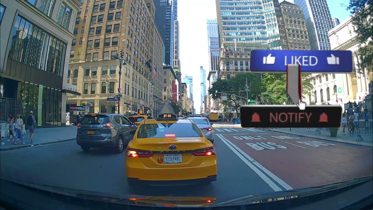 NUEVA YORK - CITY l Driver Tour 7° Avenida - Calles & Tiendas