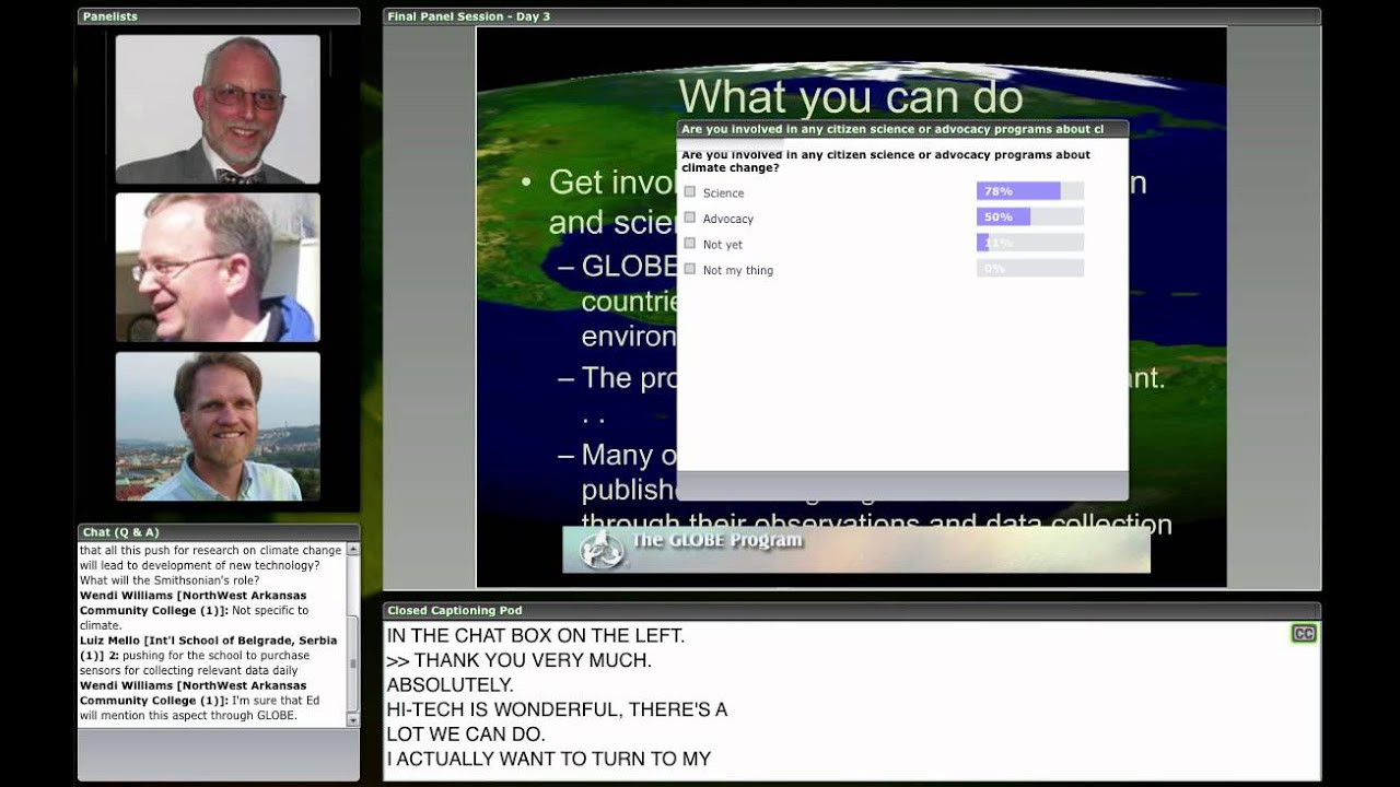 Climate Change Panel Discussion