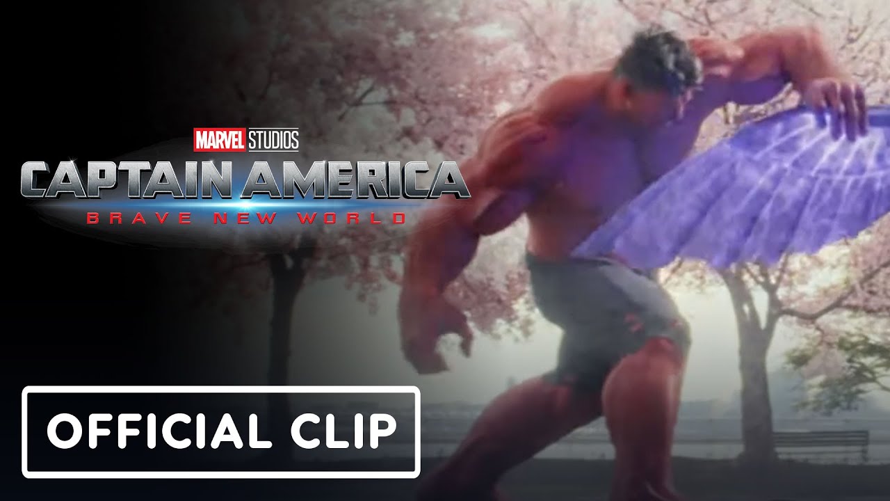 Captain America: Brave New World - Official 'Cap VS Hulk' Clip (2025) Anthony Mackie, Harrison Ford