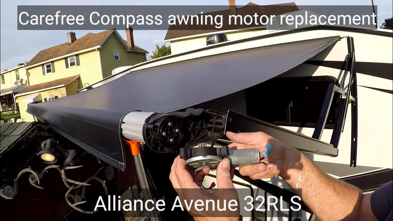 Carefree Compass awning motor replacement