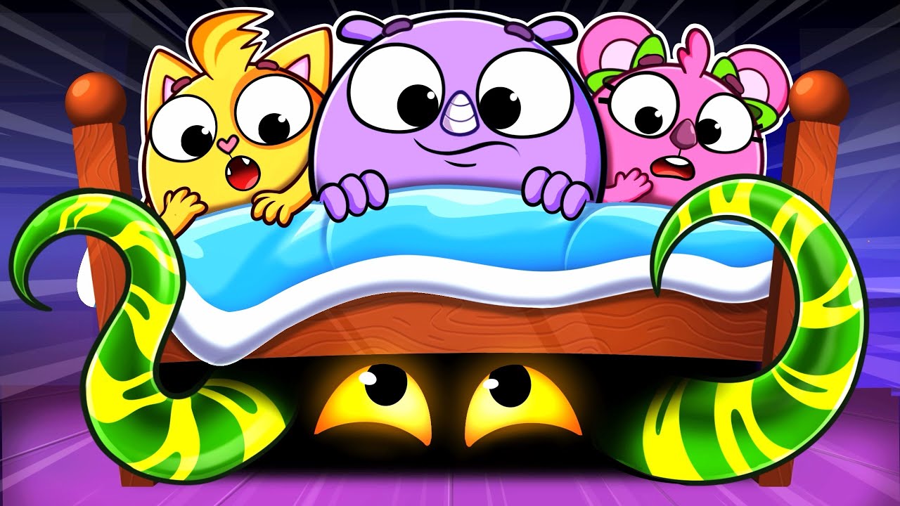 Who Is Under The Bed 🛏️👻❓| Good Habits | Kids Songs 🐱🐨🐰🦁And Nursery Rhymes by Baby Zoo