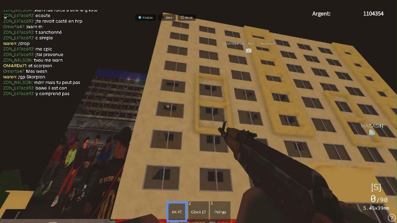 bobigny rp v2.5 roblox: descente chez la casté