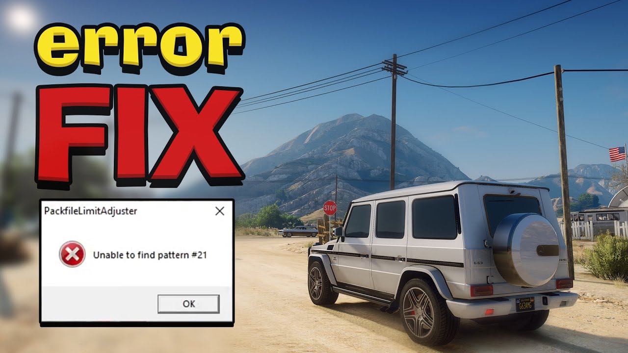 Как исправить ошибку &laquo;Невозможно найти шаблон&raquo; в GTA 5, модах / Как исправить ошибку Packfile Lim...