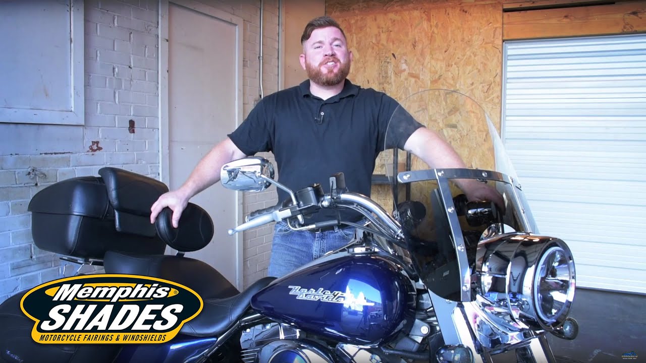 2012 Harley Davidson Road King - Memphis Shades Project Part 2