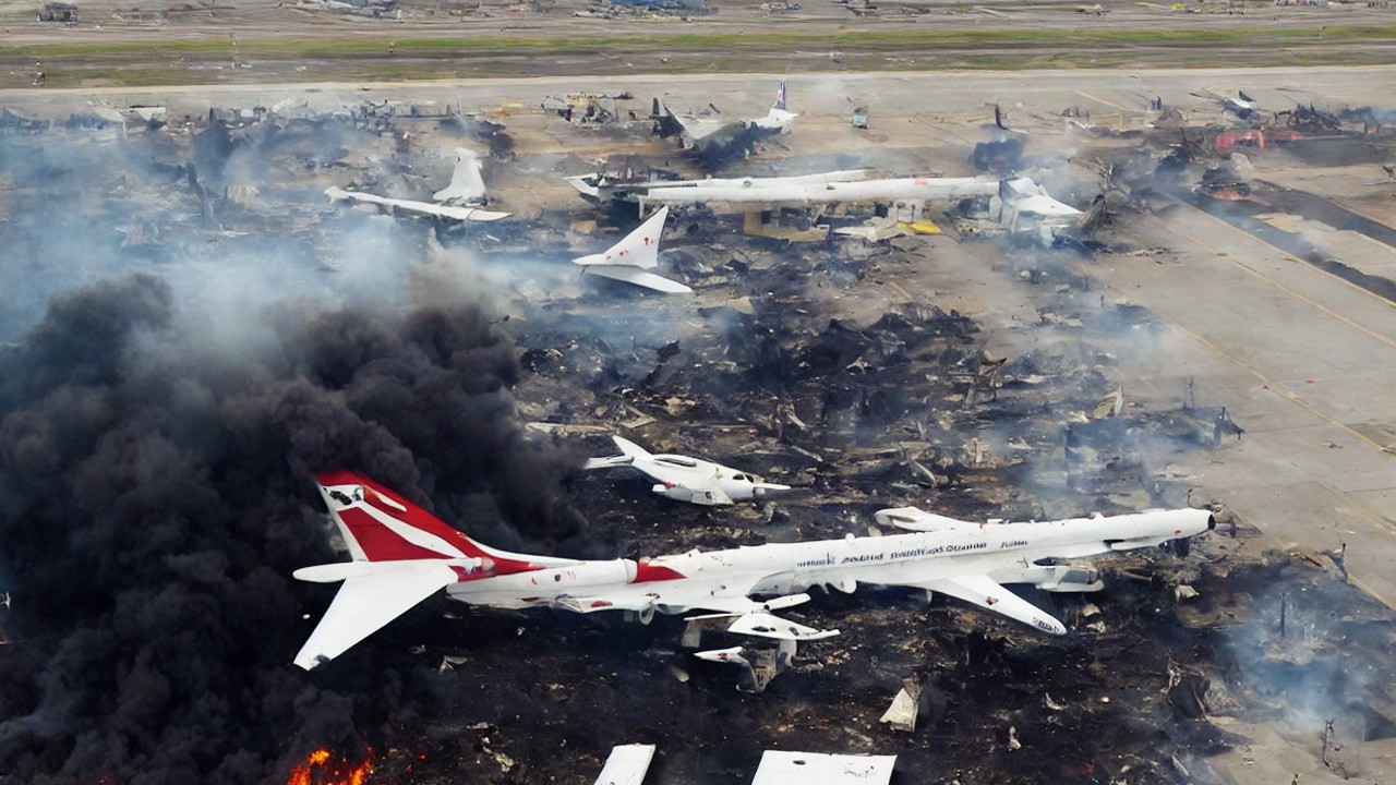 Ukrainian FPV Drones Annihilate 14 Russian Bombers at Belaya Airbase | Operation Spiderweb