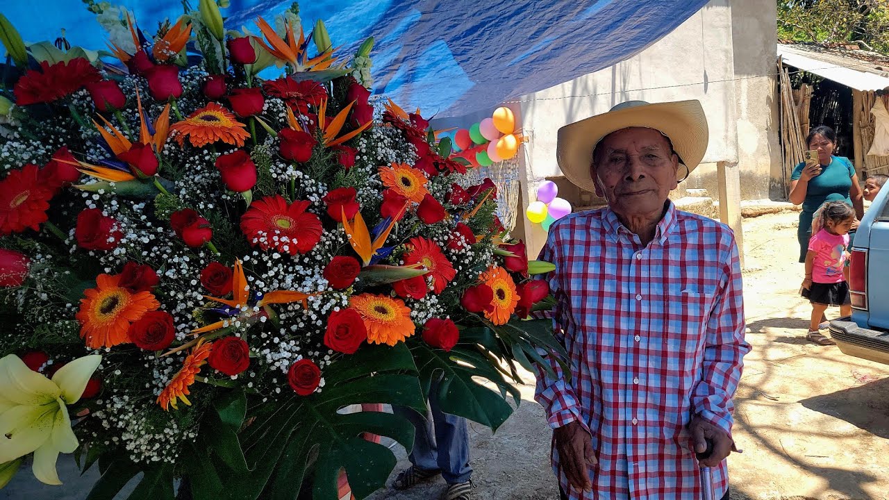 101 años de vida, ¡Feliz cumple años! Sr. Leobardo Degante Villanueva