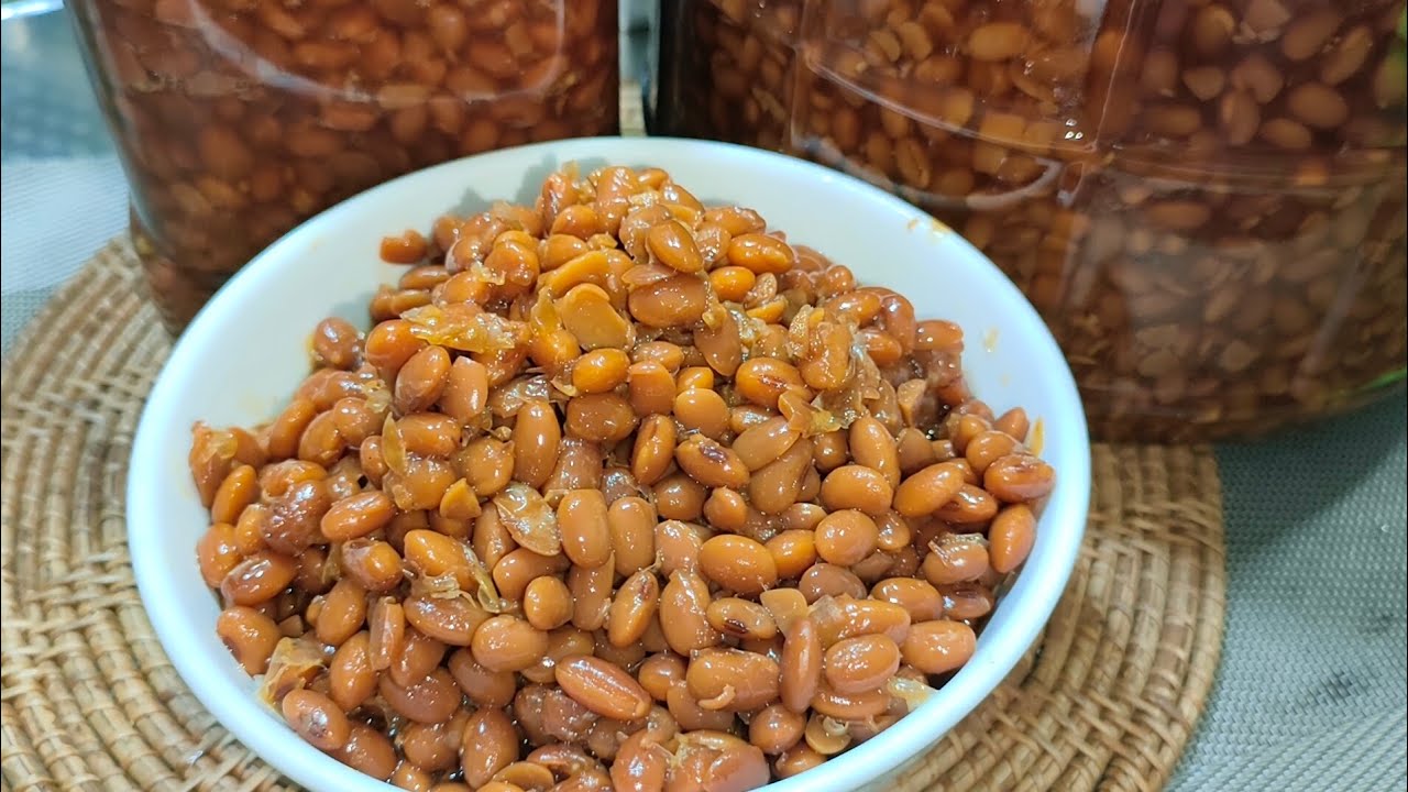 របៀបធ្វើ សៀងផ្អែម  How to Make Sweet Fermented Soybeans: Traditional Khmer Cuisine Recipe