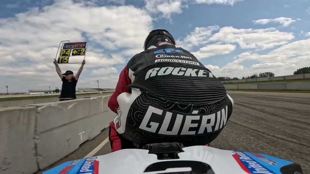 Rad torque raceway lap record Guerin CSBK 2025
