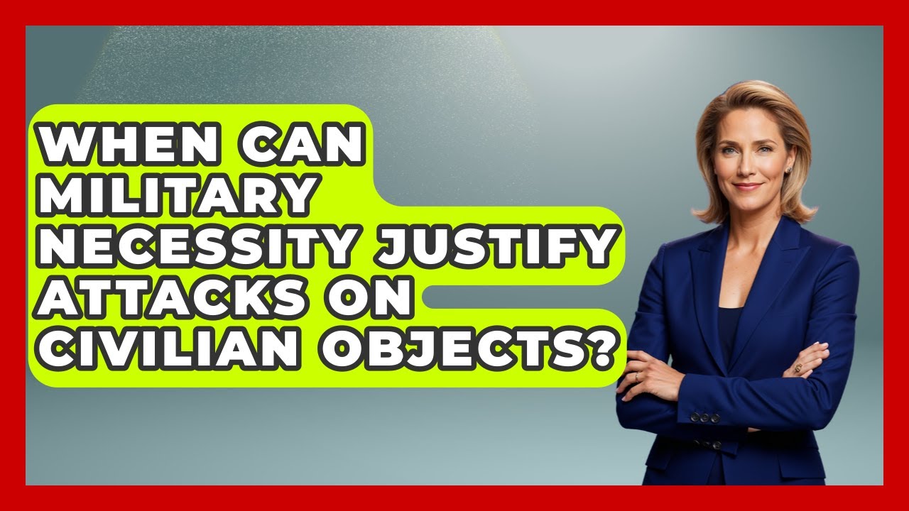 When Can Military Necessity Justify Attacks on Civilian Objects?