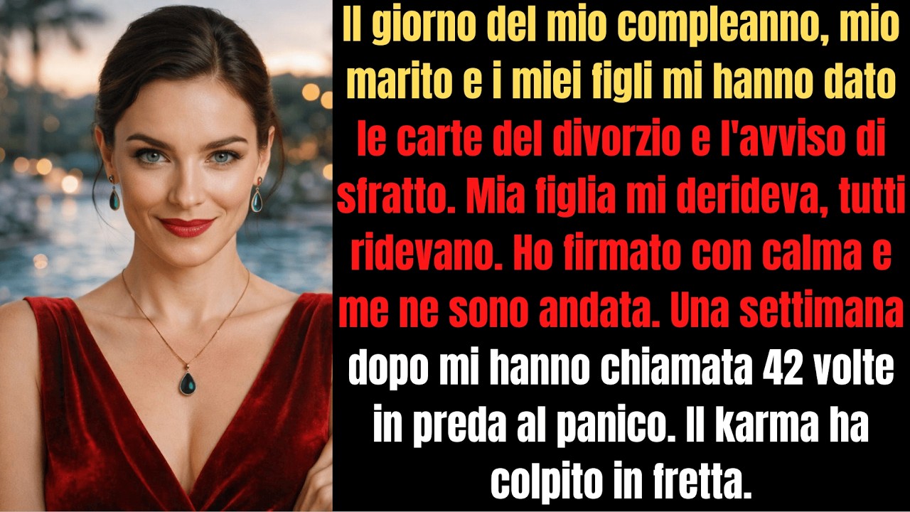 Mi Cacciano di Casa al Mio Compleanno. Non Sapevano Che Avevo Un Piano Perfetto...