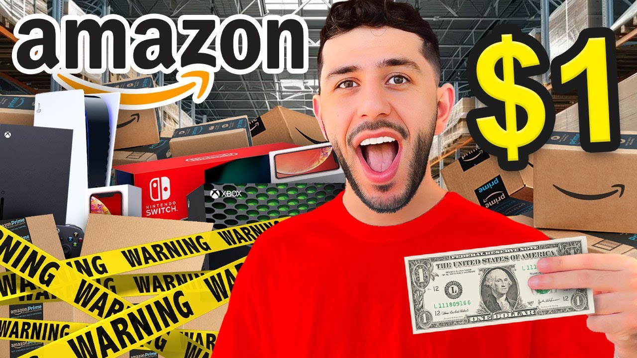 I Went To A $1 Amazon Return Store! (INSANE STEALS)
