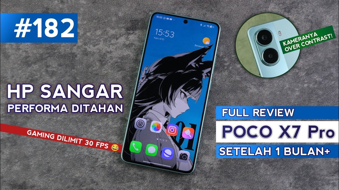 SUDAH BUKAN HP GAMPANG PANAS! - Full Review POCO X7 PRO Setelah 1 Bulan Pemakaian