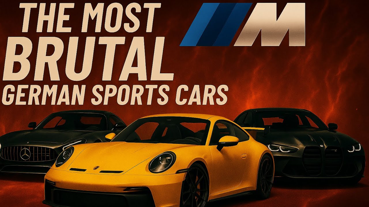 15 BRUTAL German Sports Cars You Don’t Want to Mess With