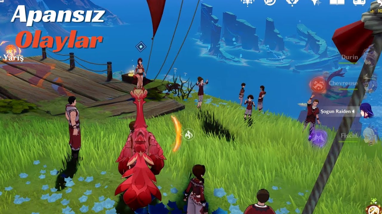 Apansız Olaylar - Üçlü Görev Zinciri - Genshin Impact #genshinimpacttürkçe