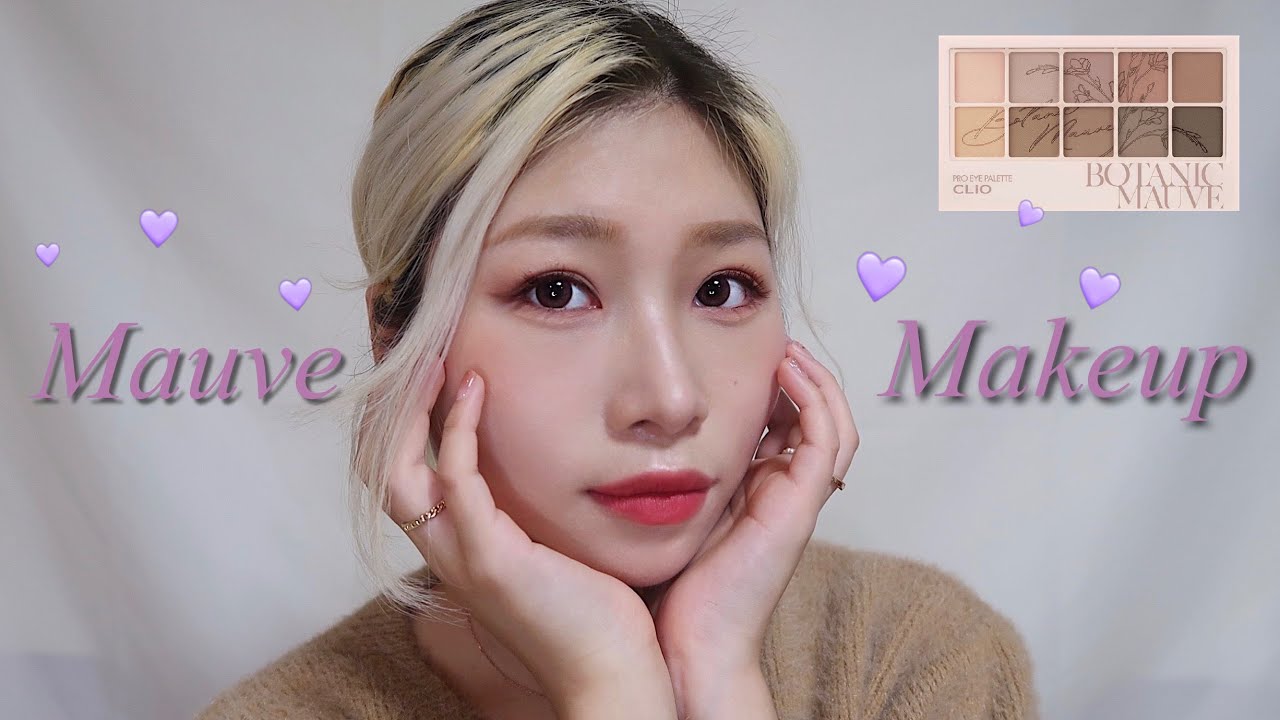 情人節💜啞光淡紫色玫瑰妝🌹 Clio新色眼影盤09 BOTANIC MAUVE 試色+心得