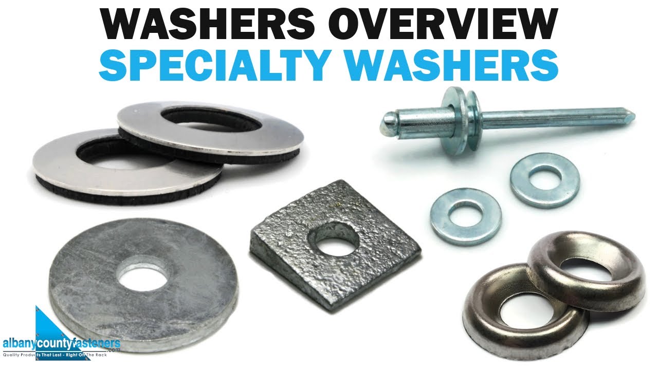 Special Types of Fastener Washers | Fasteners 101